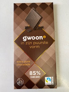 Gwoon Extra Dark Choc 100g