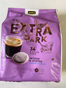 Jumbo Xtra Dark Coffee Pads