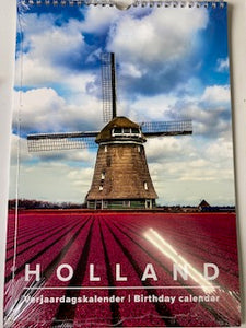 B/Day Calendar Holland Scenes