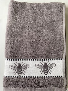 Hand Towel Honey Grey