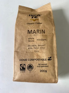 IncaFe Marin coffee beans