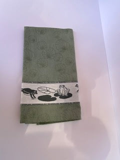Tea Towel Froggy Laurel
