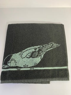 Hand Towel Birdy Green