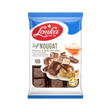 Lonka Peanut/Milk Nougat