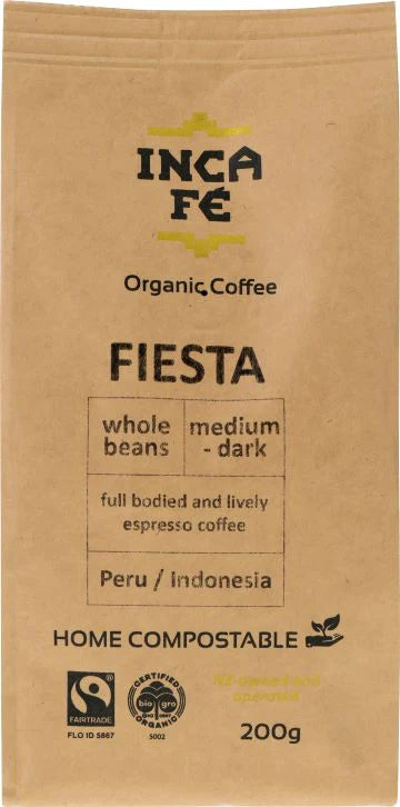 Inca Fe Fiesta Beans Organic | De Molen Foxton