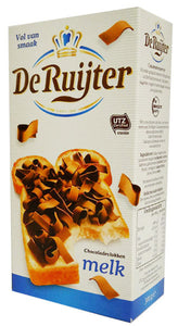 De Ruijter Milk Chocolate Flake 300gr