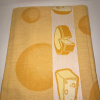 Tea Towel Yellow Cheese