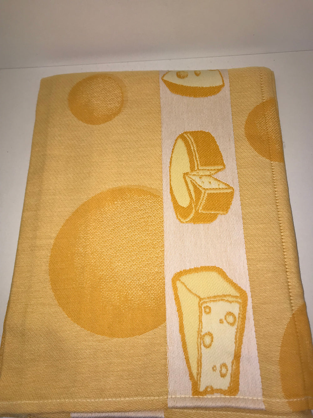 Tea Towel Yellow Cheese