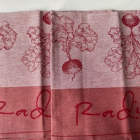 Tea Towel Red Radish