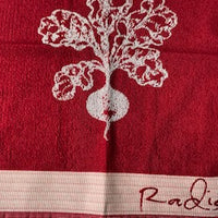 Hand Towel Red Radish