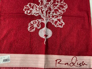 Hand Towel Red Radish