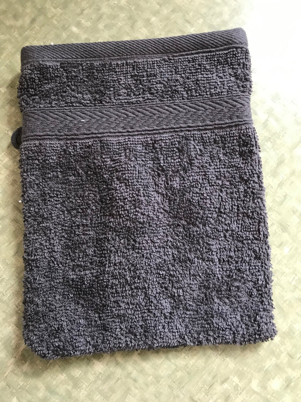 washandje Antraciet