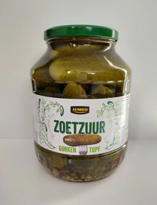 Jumbo Gherkins SweetSour 1550g