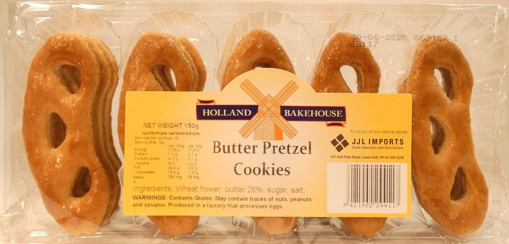 Holland Bakehouse Butter Pretzel cookies 150g