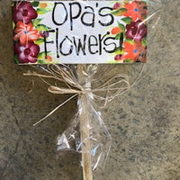 Opa's Flowers